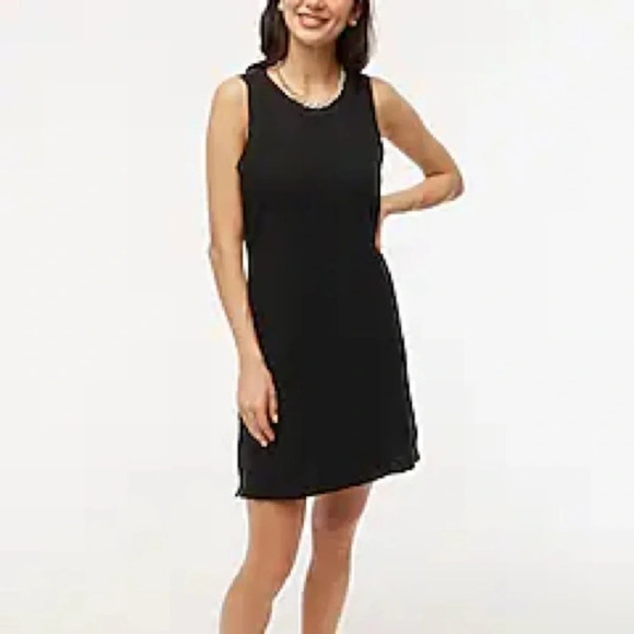 J.Crew Black Knit tank dress Size Large